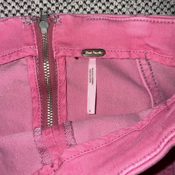 Free People Pink Mini Skirt - Picture 3 of 3